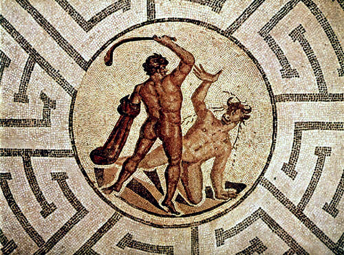Theseus a Minotaur